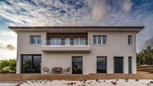 Bygningen som villaen ligger i