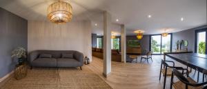 Et opholdsområde på Villa Rucheira -Costa da Morte-