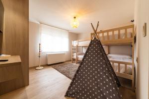 En eller flere senge i et værelse på Villa Rucheira -Costa da Morte-