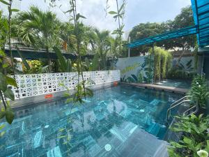 Πισίνα στο ή κοντά στο Biệt thự hồ bơi 6pn Nguyễn Hiền - Đi bộ ra biển Bãi Sau - Vũng Tàu