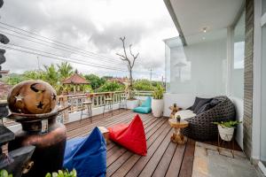 Balcone o terrazza di The Moon Hostel