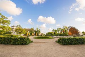 Zahrada ubytování Villa Neptun