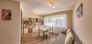 Köök või kööginurk majutusasutuses Barka Apartmanok Siófok