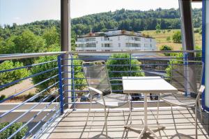 شرفة أو تراس في GUESTHOUSE ZURZACH - Self Check-in