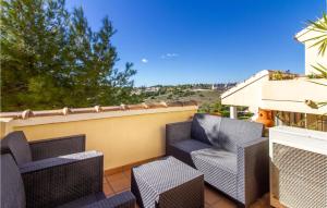 Balkón nebo terasa v ubytování Nice Apartment In Orihuela With Wifi