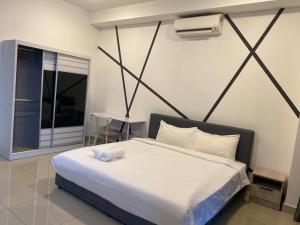 Ένα ή περισσότερα κρεβάτια σε δωμάτιο στο Arte plus by Nicestay +18 φωτογραφίες