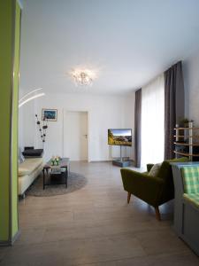 Posezení v ubytování Ferienwohnung Grete