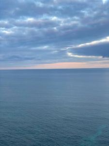 vistas a una gran masa de agua en Oyster Flats - Seaside Apartment 7, en Żebbuġ