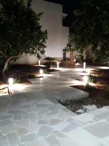 A garden outside La Corte dei Pozzi