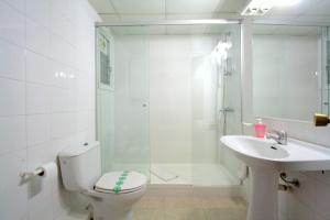 Kúpeľňa v ubytovaní La Pedrera Residence + 14 fotografií