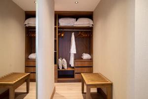 Postel nebo postele na pokoji v ubytování Hotel Granada Center