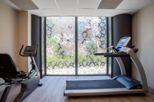 Fitness centrum a/nebo fitness zařízení v ubytování Hotel Granada Center