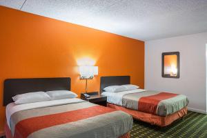เตียงในห้องที่ Motel 6-Vicksburg, MS