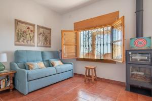Posezení v ubytování Casa Nathium.