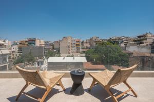 Balkón alebo terasa v ubytovaní Ceramian Athens