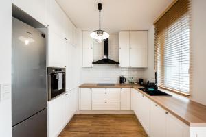 Kuchyňa alebo kuchynka v ubytovaní Apartament Lekka
