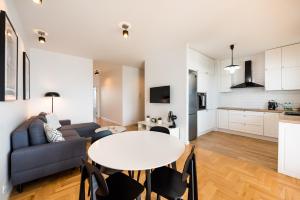 Kuchyňa alebo kuchynka v ubytovaní Apartament Lekka