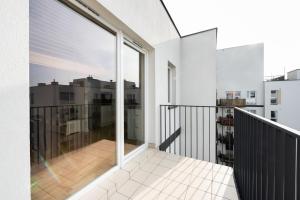 Balkón alebo terasa v ubytovaní Apartament Lekka