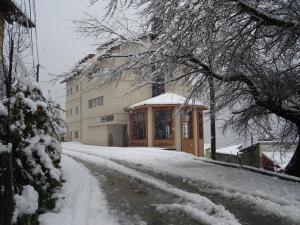 View Hotel BRC durante o inverno