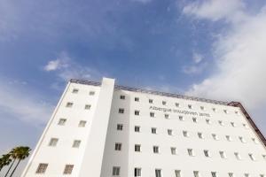 Budynek, w którym mieści się hostel