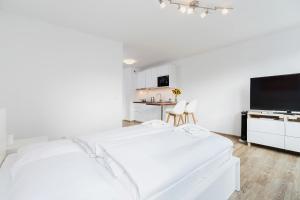 Postel nebo postele na pokoji v ubytování Mieszczańska 10 by Homeprime