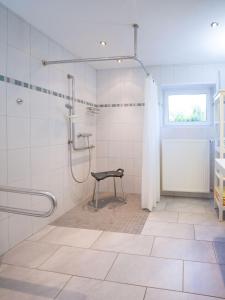 Koupelna v ubytování Ferienwohnung Zum Deichgrafen