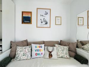 Posezení v ubytování Studio cosy avec vue panoramique !