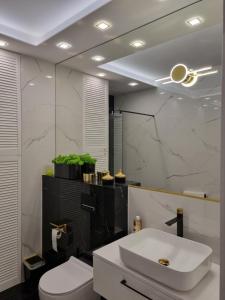 Łazienka w obiekcie Apartament Wyspiański