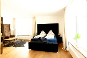 Posezení v ubytování XuBa ApartmentRooms Messe Wien Prater