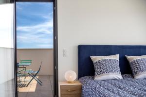 Posteľ alebo postele v izbe v ubytovaní Domaine d'Arca Porto Vecchio - Hugo 13 - Toit Terrasse - Haut standing