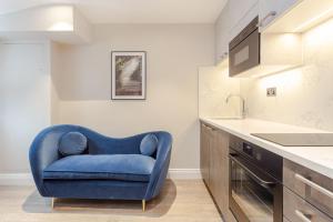 Cleveland Residences Farringdon的厨房或小厨房