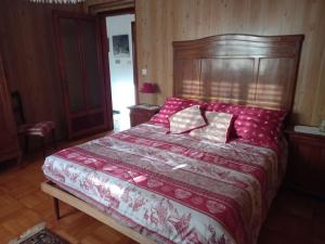 Ένα ή περισσότερα κρεβάτια σε δωμάτιο στο Casa Vacanze Quinci-Valle