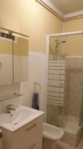 Ένα μπάνιο στο Grand appartement de charme avec parking privé