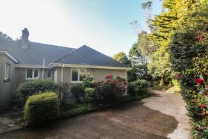 a house with a driveway in front of it at Yngywidden in Penzance