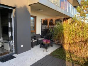 Balkón alebo terasa v ubytovaní Apartament Winnica + 11 fotografií
