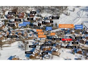 Obiekt Duplex Moderne à Méribel : Ski aux Pieds, Piscine et Spa Inclus - FR-1-566-55 zimą