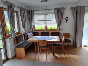 Posezení v ubytování Ferienwohnung Widmann