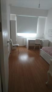 Postel nebo postele na pokoji v ubytování 3+1 Flat in Açelya
