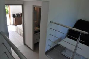 Postel nebo postele na pokoji v ubytování Gîte dans maison Quercynoise