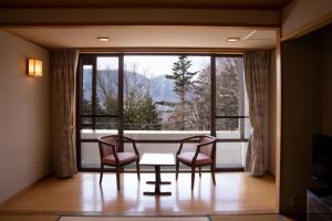 Posezení v ubytování Lake Side Nikko Hotel
