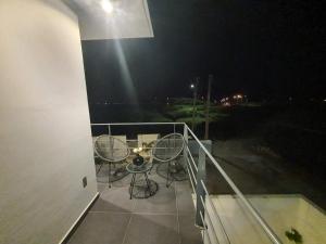 Balkoni atau teres di Duzu Nature View