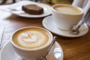 Kaffi- og teaðstaða á La Maison Hotel Doha
