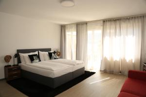 Postel nebo postele na pokoji v ubytování Al Pozz Boutique Resort
