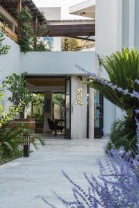 Сад в Hôtel La Roya