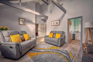 Zona d'estar a Host & Stay - Bluebell Cottage
