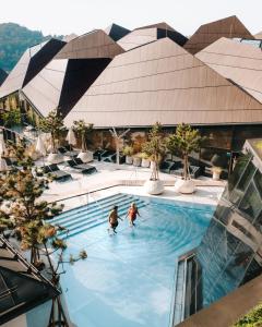 Bazén v ubytování Terme Olimia - Hotel Sotelia nebo v jeho okolí