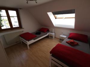 Postel nebo postele na pokoji v ubytování S12 Dornbirn, Vorarlberg Apartments
