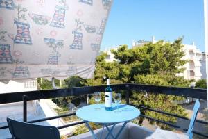 Balkón alebo terasa v ubytovaní Beach luxe in Glyfada, Athens riviera by GHH