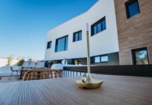 Balkón alebo terasa v ubytovaní OIKOS APARTAMENTOS TURÍSTICOS