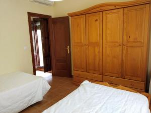 Postel nebo postele na pokoji v ubytování Casa Rural Almécija